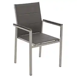 Netto Marken-Discount CLP Gartenstuhl Patel I Stapelstuhl Aus Aluminium I Lehnstuhl Mit Textilene-Bezug Angebot