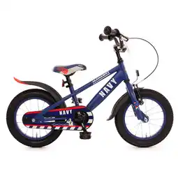 Netto Marken-Discount Bachtenkirch Kinderfahrrad Navy 14 versch. Größen Angebot
