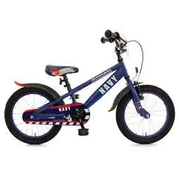 Netto Marken-Discount Bachtenkirch Kinderfahrrad Navy 16 versch. Größen Angebot
