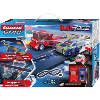 Netto Marken-Discount Carrera Rennbahn GO!!! Build 'n Race - Racing Set 3.6 Angebot