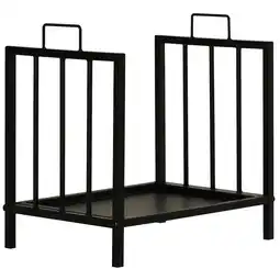 Netto Marken-Discount Outsunny Kaminholzgestell Metall Angebot