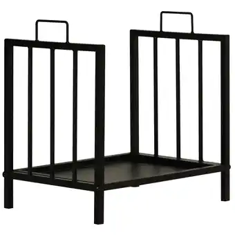 Netto Marken-Discount Outsunny Kaminholzgestell Metall Angebot