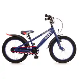 Netto Marken-Discount Bachtenkirch Kinderfahrrad Navy 18 versch. Größen Angebot
