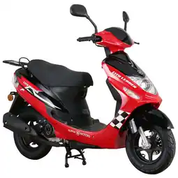 Netto Marken-Discount Alpha Motors Mofaroller CityLeader 50 ccm 25 kmh EURO 5 rot Angebot