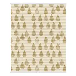 Netto Marken-Discount Lichtblick Plissee Klemmfix, ohne Bohren, blickdicht, Golden Drops - Gold Angebot
