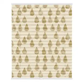 Netto Marken-Discount Lichtblick Plissee Klemmfix, ohne Bohren, blickdicht, Golden Drops - Gold Angebot