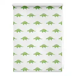 Netto Marken-Discount Lichtblick Rollo Klemmfix, ohne Bohren, blickdicht, Dinos - Grün Angebot
