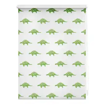 Netto Marken-Discount Lichtblick Rollo Klemmfix, ohne Bohren, blickdicht, Dinos - Grün Angebot