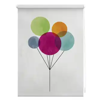 Netto Marken-Discount Lichtblick Rollo Klemmfix, ohne Bohren, Verdunkelung, Ballon - Bunt Angebot