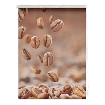 Netto Marken-Discount Lichtblick Rollo Klemmfix, ohne Bohren, blickdicht, Kaffee - Braun Angebot