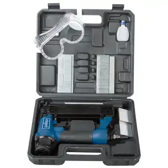 Netto Marken-Discount Scheppach Druckluft 2 In 1 Klammer- und Nagelpistole Angebot