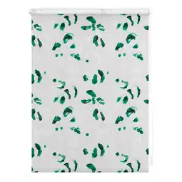 Netto Marken-Discount Lichtblick Rollo Klemmfix, ohne Bohren, Verdunkelung, Monstera - Grün Angebot