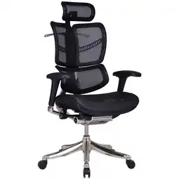 Netto Marken-Discount CLP Bürostuhl Norfolk Ergonomic I Ergonomischer Schreibtischstuhl I Kopfstütze Angebot