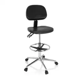 Netto Marken-Discount hjh OFFICE Counterstuhl TOP WORK 24 I Hartschaum ohne Armlehnen Angebot