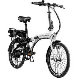 Netto Marken-Discount Zündapp Z120 20 Zoll E Bike Faltrad für Damen Herren 150 - 185 cm E Klapprad Angebot