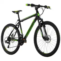 Netto Marken-Discount KS Cycling Mountainbike Hardtail 26 Zoll Sharp schwarz-grün Angebot