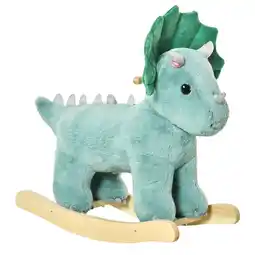 Netto Marken-Discount HOMCOM Schaukelpferd Plüsch, Holz, Metall Angebot