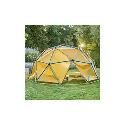 Netto Marken-Discount Home Deluxe Klettergerüst MATTI inkl. Zelt und Schaukel - Blau/Bronze Angebot
