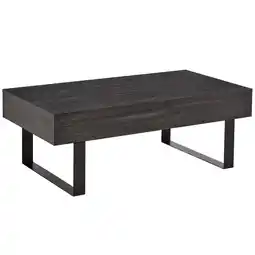Netto Marken-Discount HOMCOM Couchtisch Spanplatte, Eisen Angebot