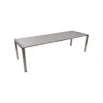Netto Marken-Discount Edelstahl Ausziehtisch SIENNA Garten Gartentisch Outdoor Esstisch Tisch Terrasse Angebot
