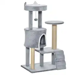 Netto Marken-Discount PawHut Kratzbaum Spanplatte, Jute Angebot