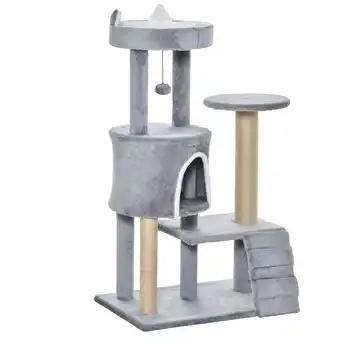 Netto Marken-Discount PawHut Kratzbaum Spanplatte, Jute Angebot