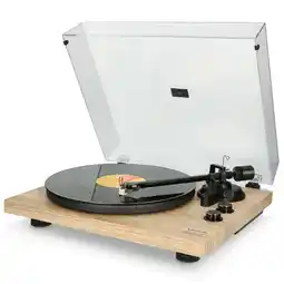 Netto Marken-Discount Lenco LBT-188PI - Plattenspieler mit Riemenantrieb und Bluetooth - Anti-Skating - Holz Angebot