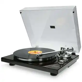 Netto Marken-Discount Lenco LBT-188WA - Plattenspieler mit Riemenantrieb und Bluetooth - Anti-Skating - Dunkelbraun Angebot