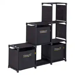 Netto Marken-Discount BO-CAMP Faltschrank Troutman Campingschrank Stoff Schrank Schubladen Garderobe Angebot