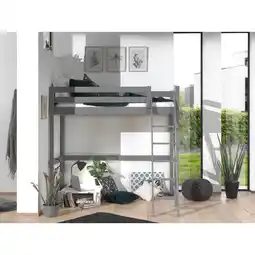 Netto Marken-Discount Hochbett mit Liegefläche 90 x 200 cm Angebot