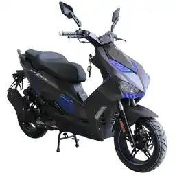 Netto Marken-Discount Alpha Motors Motorroller Shark 50 ccm 45 kmh EURO 5 mattschwarz Angebot