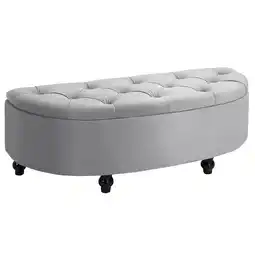 Netto Marken-Discount HOMCOM Sitzbank Polyester, Gummiholz Angebot