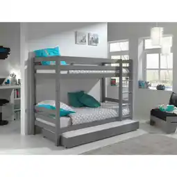 Netto Marken-Discount Etagen-Hochbett Pino 160 cm Höhe inkl. Bettschublade versch. Farben Angebot