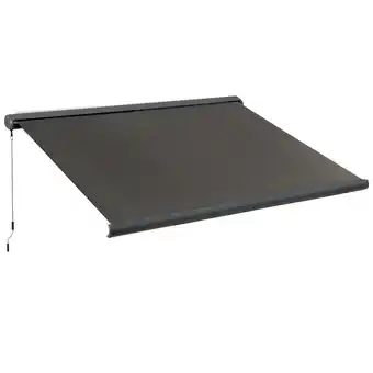 Netto Marken-Discount Outsunny Markise Aluminium, Stahl, Polyester-Gewebe Angebot