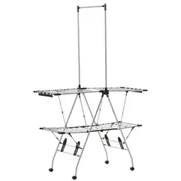 Netto Marken-Discount HOMCOM Trockenständer Edelstahl, PP-Kunststoff Angebot