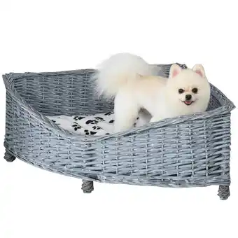 Netto Marken-Discount PawHut Hundebett Weide, Plüsch, PP Baumwolle Angebot