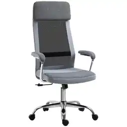 Netto Marken-Discount Vinsetto Bürostuhl Schaumstoff, Nylon, Stahl, Leinen, Mesh Angebot