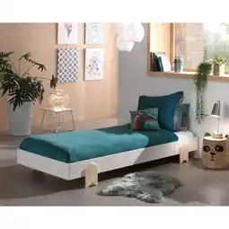 Netto Marken-Discount Modulo Einzelbett/Stapelbett 90 x 200 cm Liegefläche, weiß lackiert, versch. Ausführungen Angebot