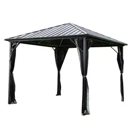 Netto Marken-Discount HOME DELUXE LED Solar Pavillon AZUR Angebot
