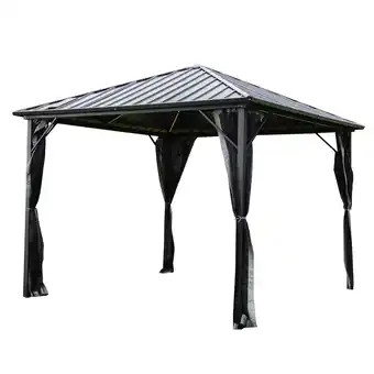 Netto Marken-Discount HOME DELUXE LED Solar Pavillon AZUR Angebot