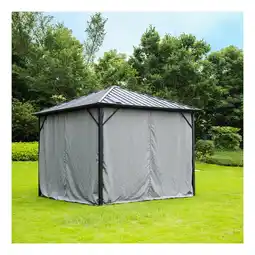 Netto Marken-Discount HOME DELUXE Vorhänge für Pavillon Azur Angebot