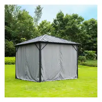 Netto Marken-Discount HOME DELUXE Vorhänge für Pavillon Azur Angebot