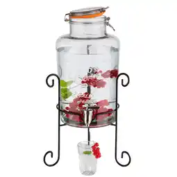 Netto Marken-Discount APS Getränkespender 7 Liter Behälter aus Glas Angebot