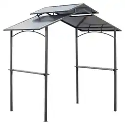 Netto Marken-Discount Outsunny Pavillon Stahl, PC-Platte Angebot