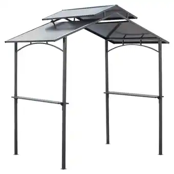 Netto Marken-Discount Outsunny Pavillon Stahl, PC-Platte Angebot