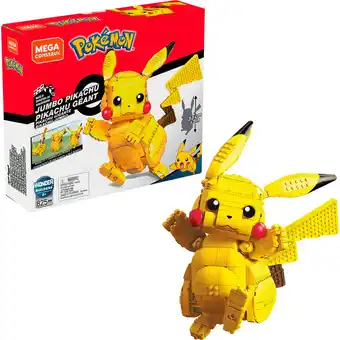 Netto Marken-Discount MegaBloks Konstruktionsspielzeug Pokémon Jumbo Pikachu Angebot