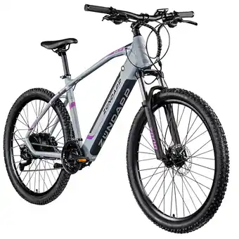 Netto Marken-Discount Zündapp Z808 E-Mountainbike für Damen und Herren ab 170 cm E Bike 27,5 Zoll EMTB Angebot