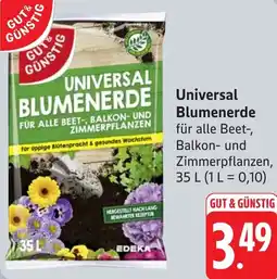 Gebauer's GUT&GÜNSTIG Universal Blumenerde Angebot