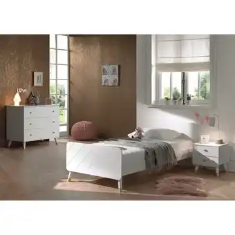 Netto Marken-Discount BILLY Jugendzimmer Set 3-tlg. best. aus: Bett 90 x 200 cm, Nachtkonsole und Schubladen Kommode Angebot