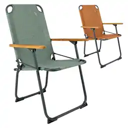 Netto Marken-Discount BO-CAMP Campingstuhl Bushwick Garten Klappstuhl Faltstuhl Faltbar Alu Holz 100kg Farbe: Grün Angebot